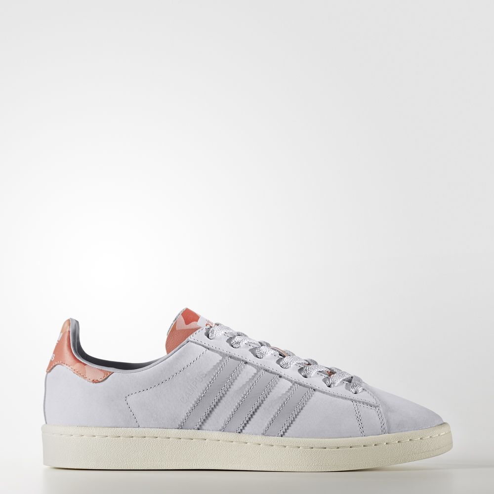 Adidas Campus - Originals γυναικεια - Γκρι/Πορτοκαλι,Μέγεθος: EU 36 – 54 2/3 (177CWRBG)